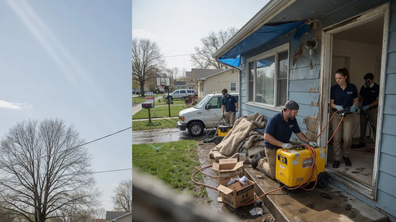 Basement Flood Cleanup in Waverly, OH near me